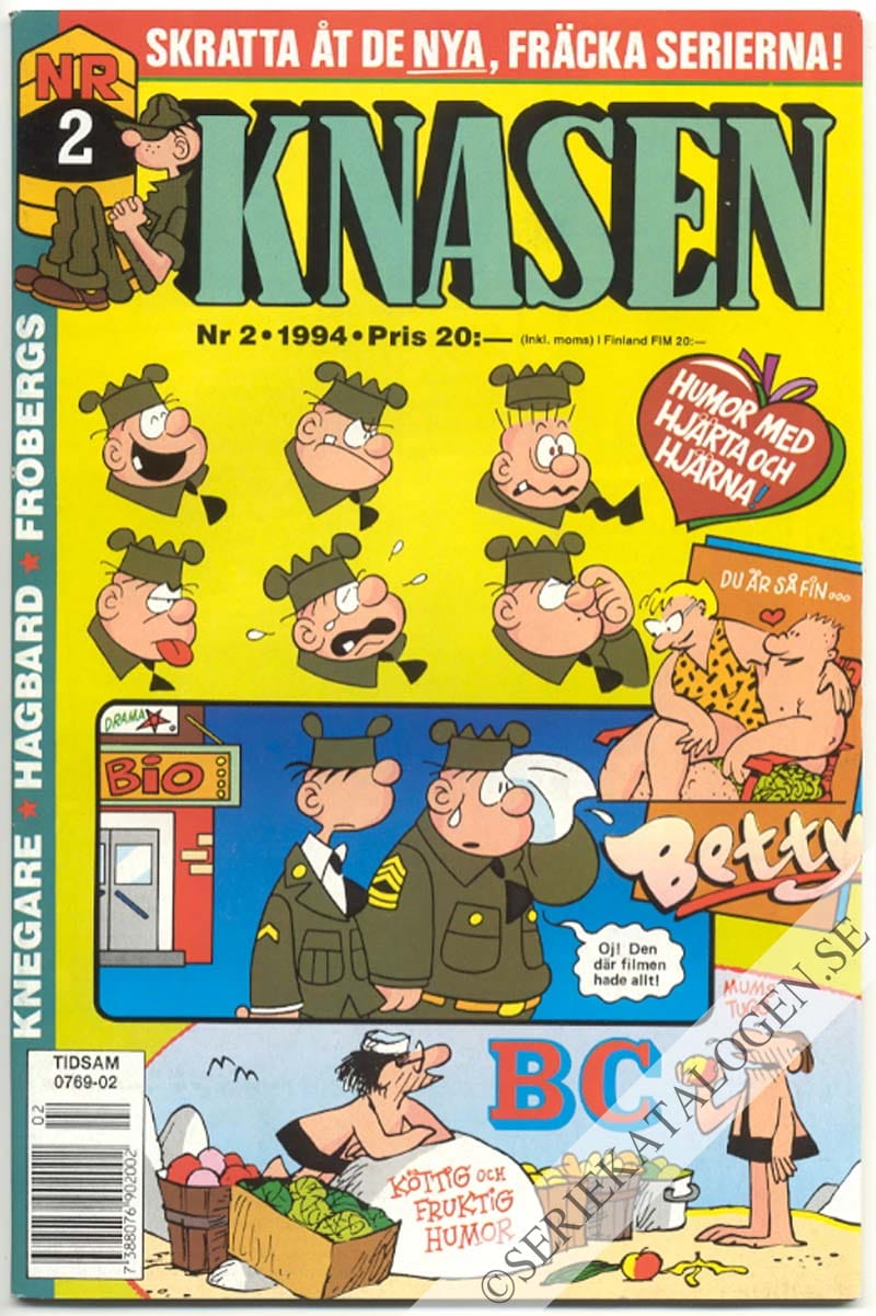 Framsida på Knasen #2 (1994)