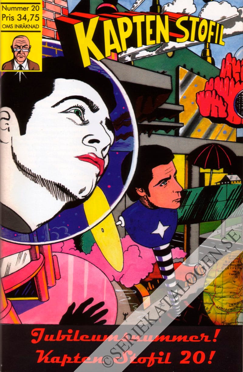 Framsida på Kapten Stofil #20 (2005)