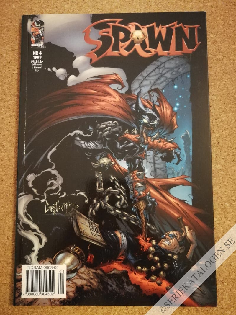Framsida på Spawn #4 (1999)