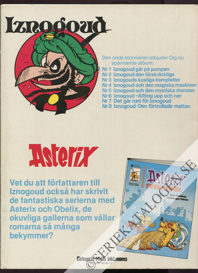 Baksida på Den förtrollade mattan (1980)