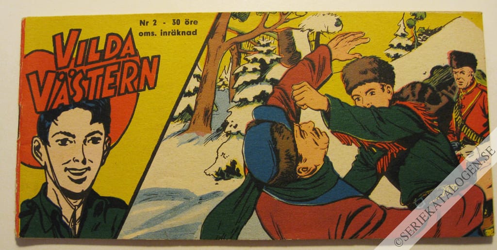 Framsida på Vilda Västern #2 (1961)