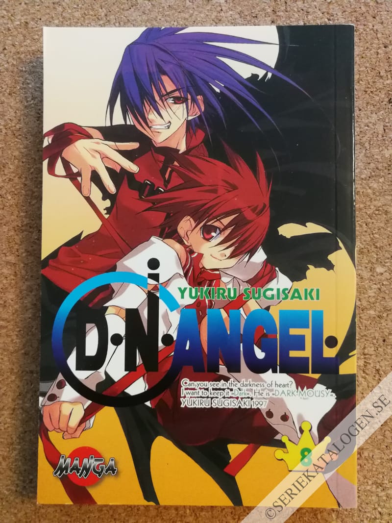 Framsida på D. N. Angel #8 (2004)