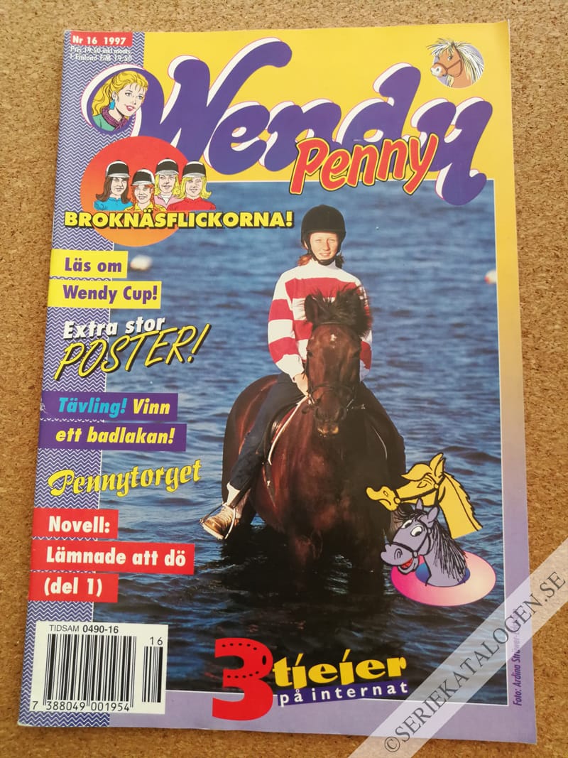 Framsida på Wendy #16 (1997)