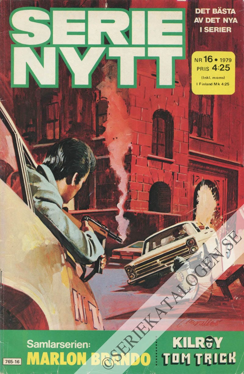 Framsida på Serie-Nytt #16 (1979)