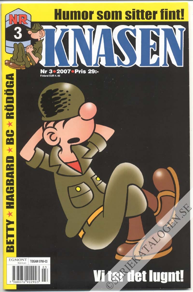 Framsida på Knasen #3 (2007)