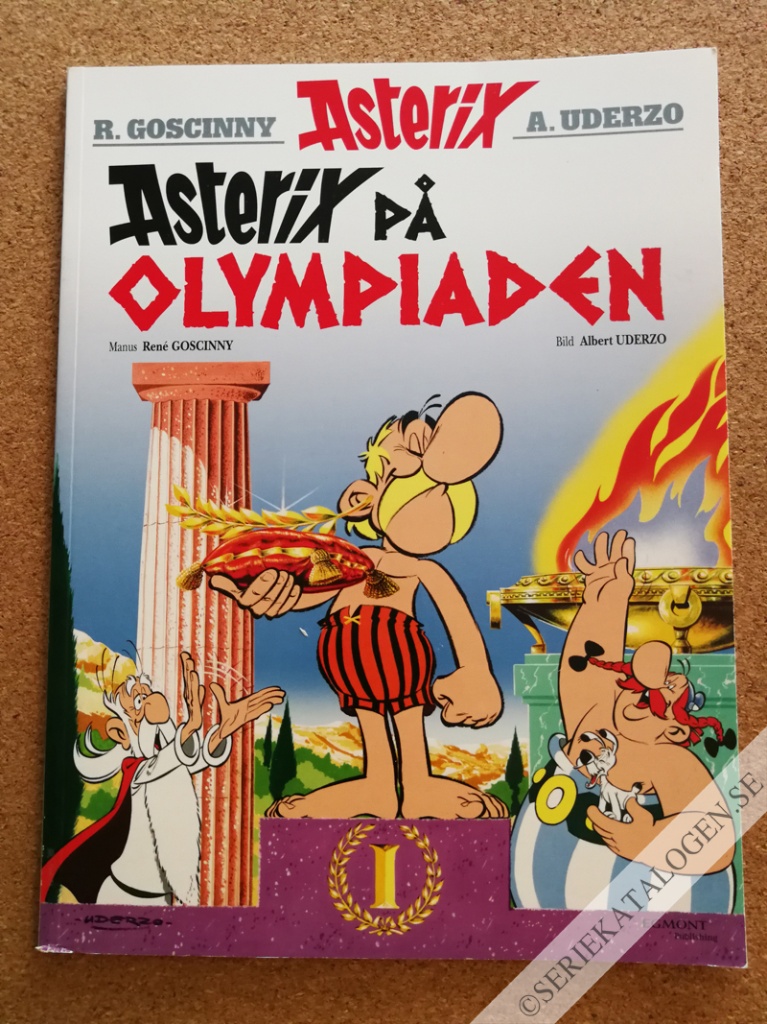 Framsida på Asterix på olympiaden (2016)
