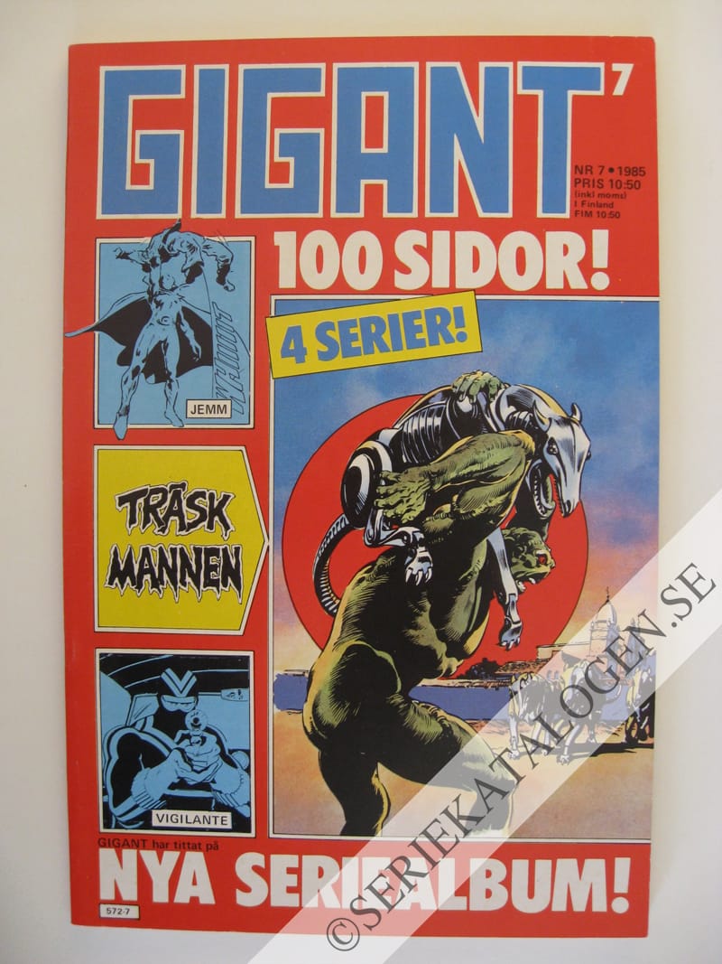 Framsida på Gigant #7 (1985)