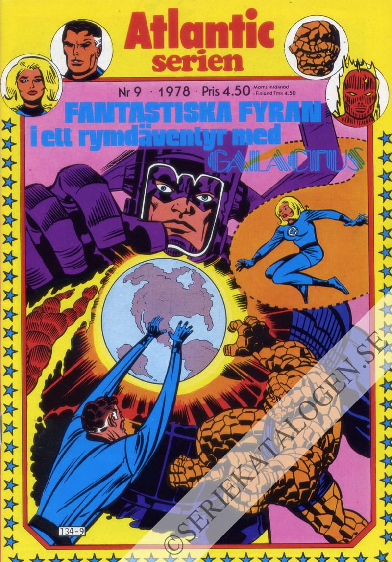 Framsida på Atlanticserien #9 (1978)