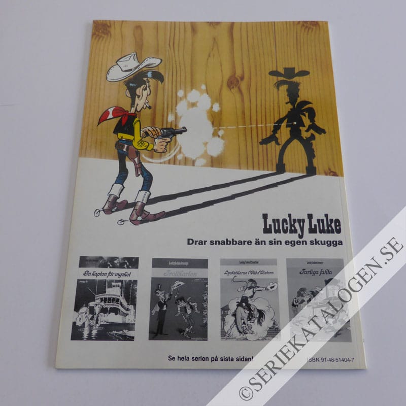 Baksida på Lucky Lukes fästmö (1986)