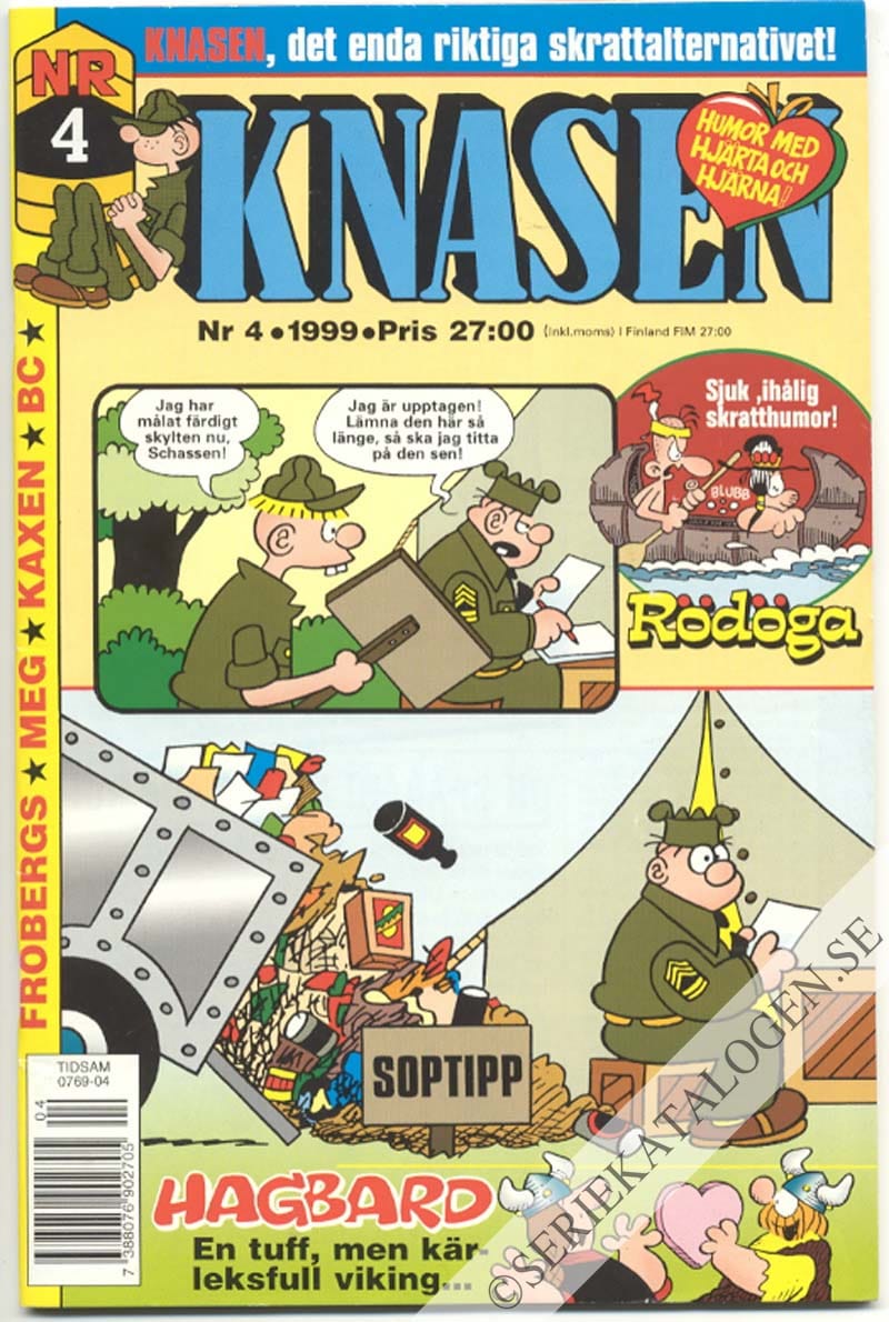 Framsida på Knasen #4 (1999)