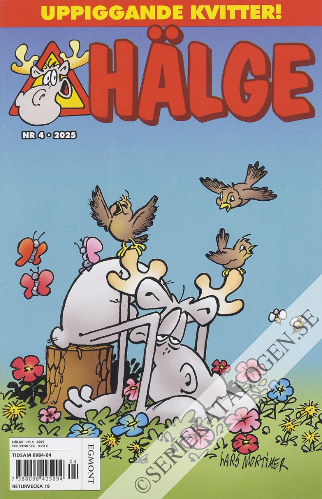 Framsida på Hälge #4 (2025)