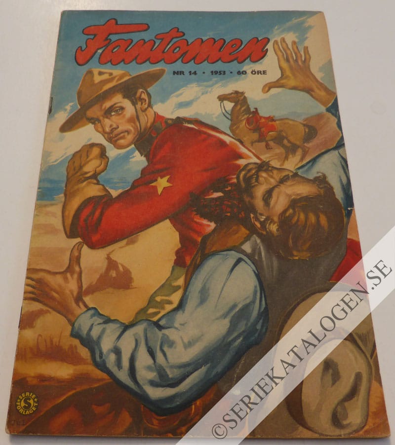 Framsida på Fantomen #14 (1953)