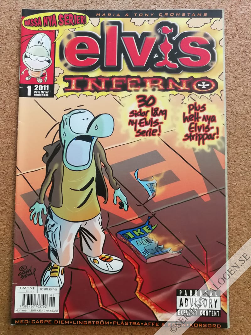 Framsida på Elvis #1 (2011)