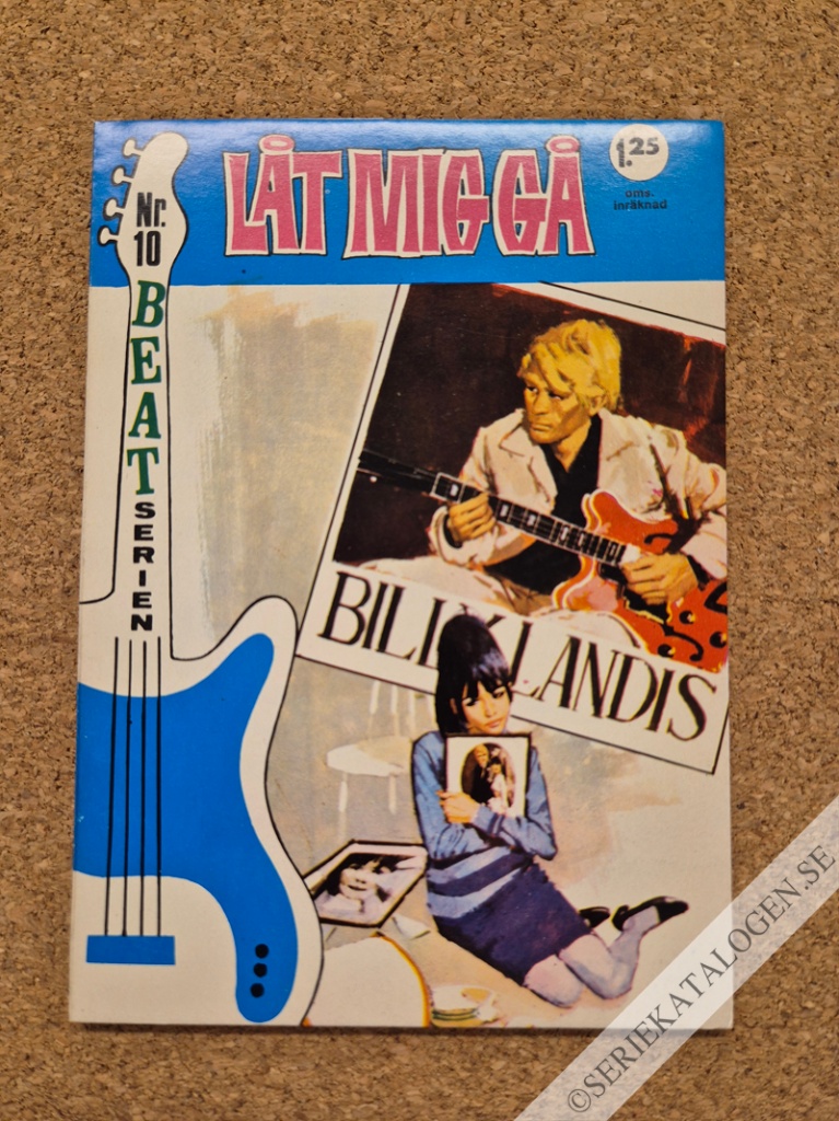 Framsida på Beatserien Låt mig gå (1967)