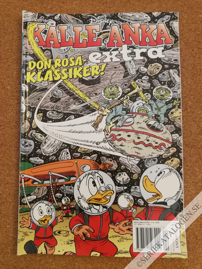 Framsida på Kalle Anka Extra #4 (2016)
