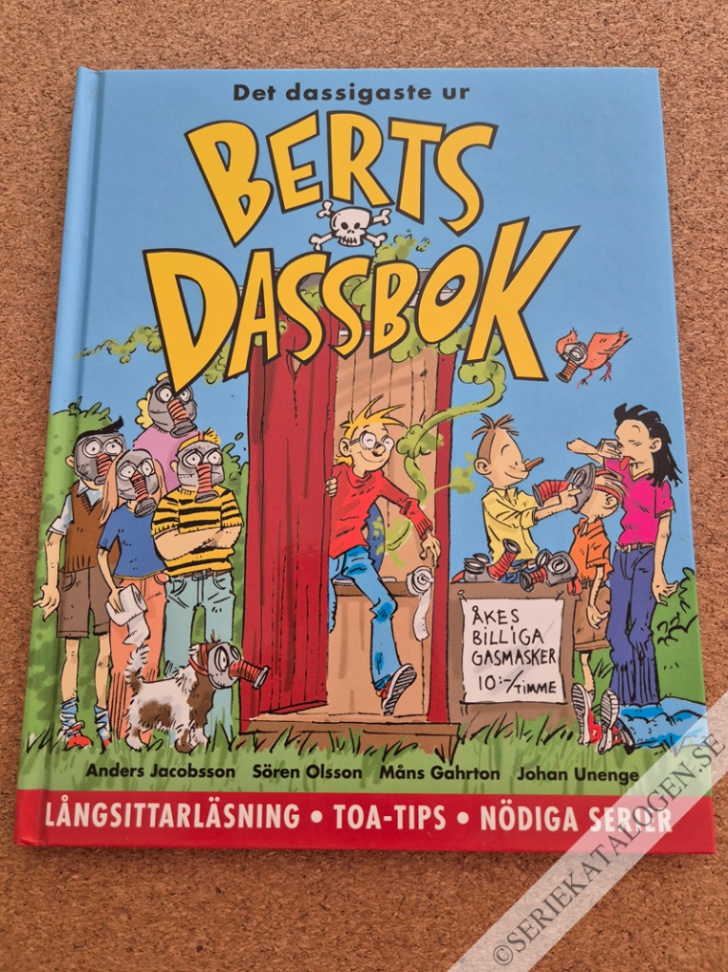 Framsida på Berts dassbok Det dassigaste ur Berts dassbok (2003)