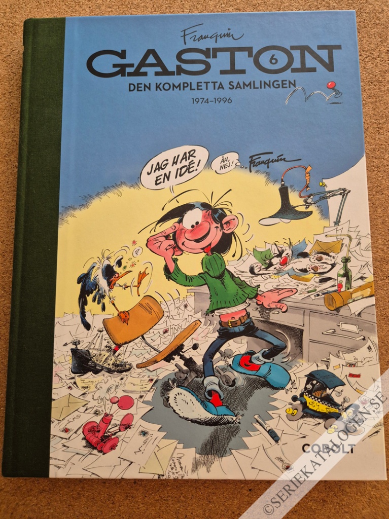 Framsida på Gaston - den kompletta samlingen 1974-1996 (2022)