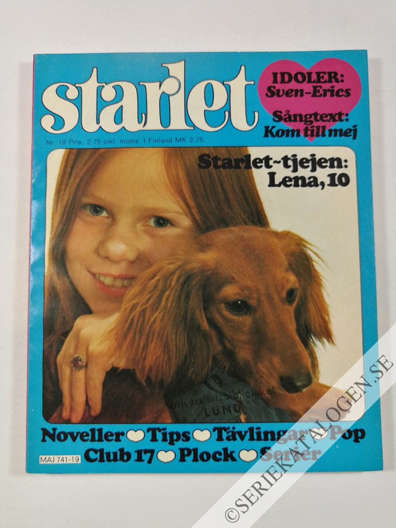 Framsida på Starlet #19 (1976)