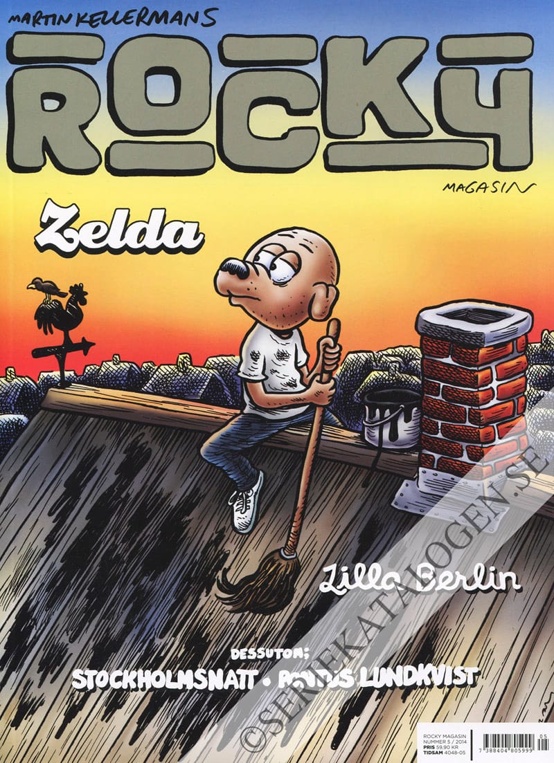 Framsida på Martin Kellermans Rocky #5 (2014)