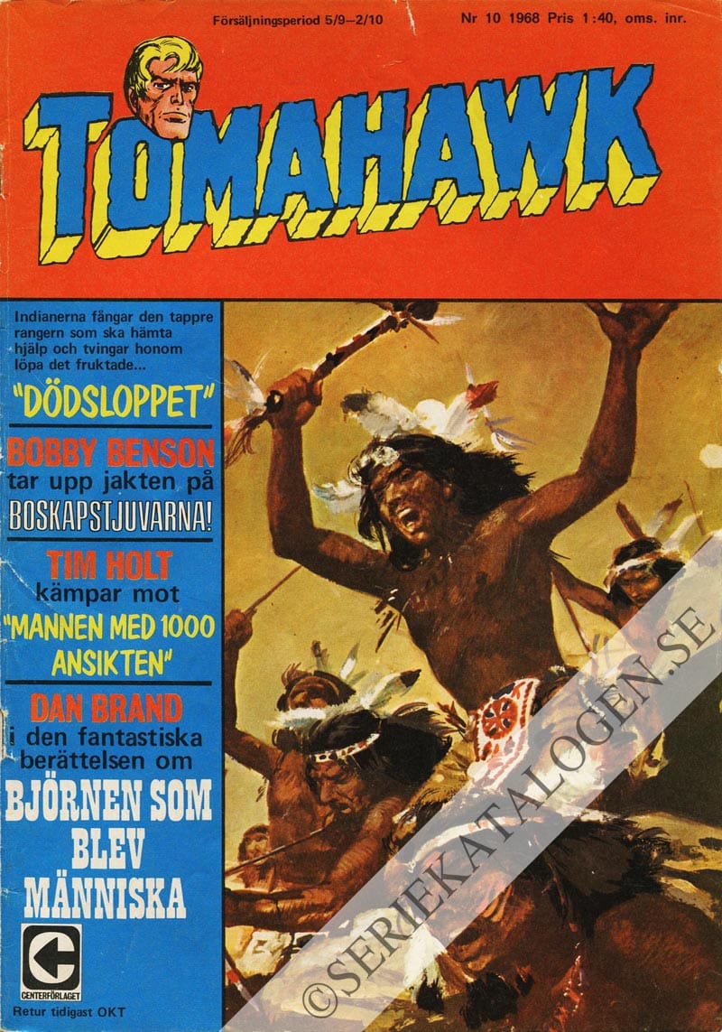 Framsida på Tomahawk #10 (1968)