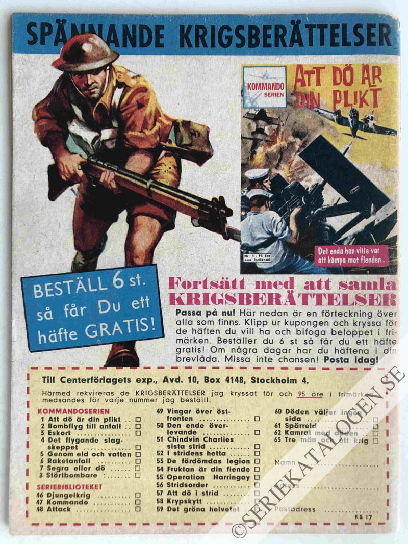 Baksida på Torpedbombare (1963)