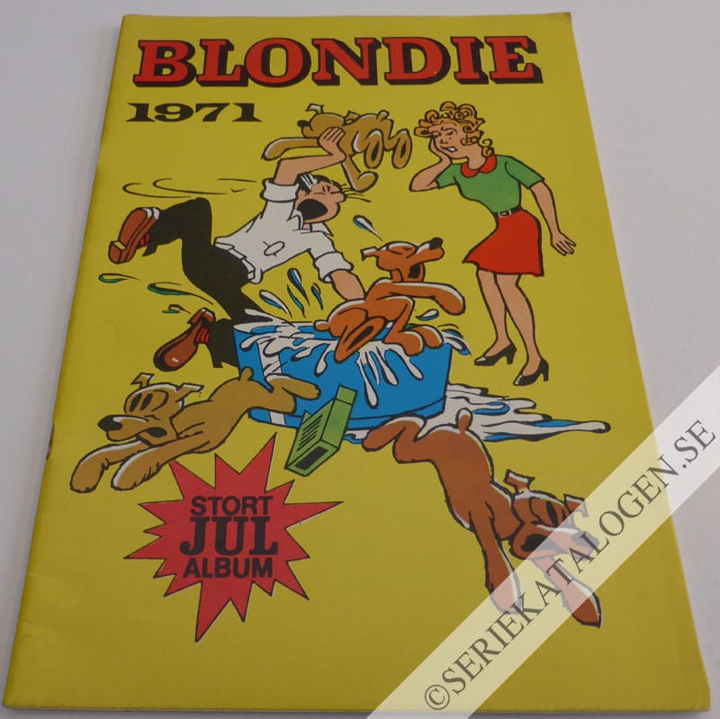 Framsida på Blondie Stort julalbum (1971)