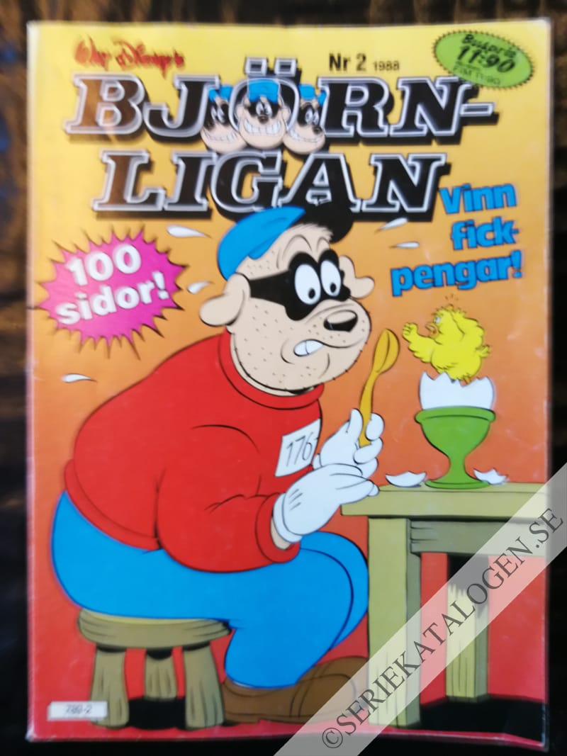 Framsida på Björnligan #2 (1988)