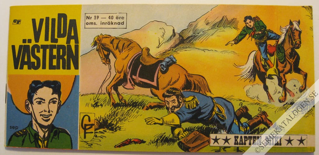 Framsida på Vilda Västern #39 (1964)