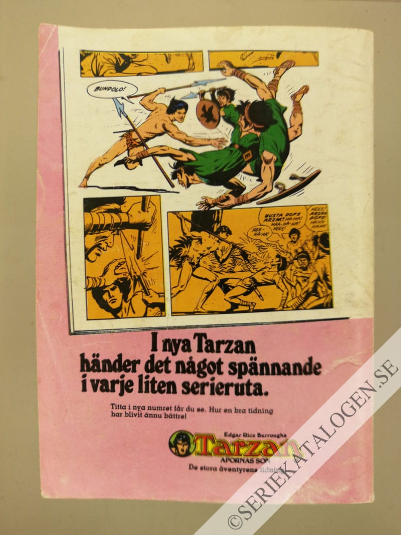 Baksida på Där modet föddes (1978)