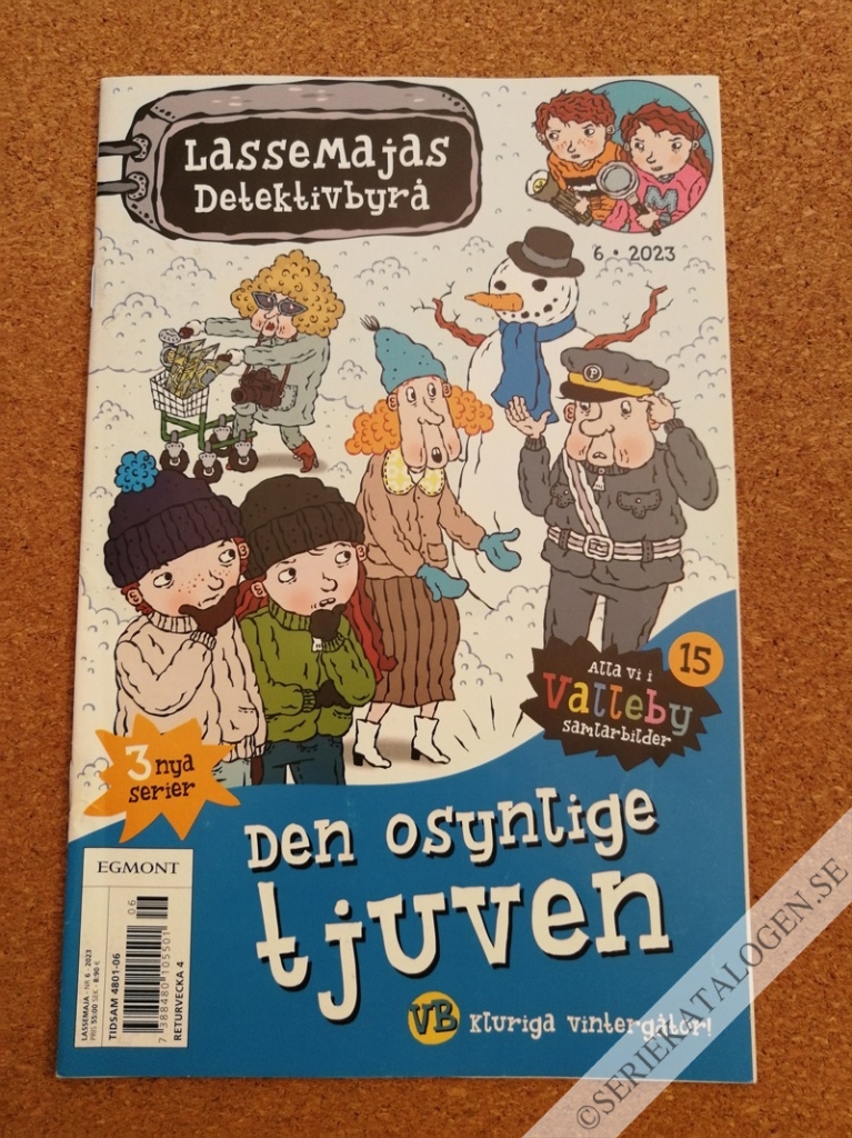 Framsida på LasseMajas detektivbyrå #6 (2023)