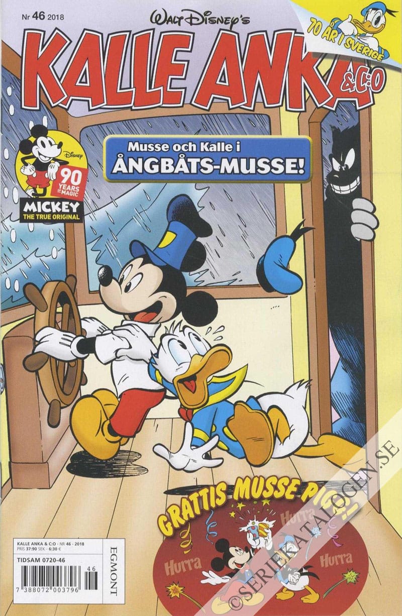 Framsida på Kalle Anka & C:o #46 (2018)