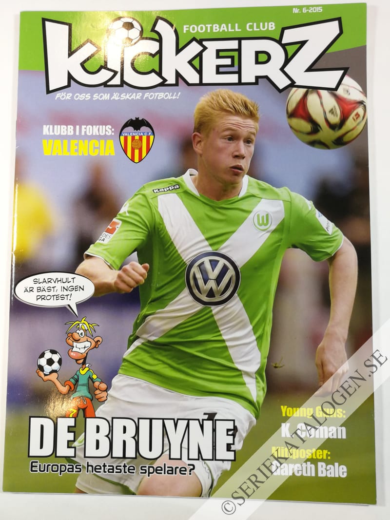 Framsida på Kickerz Football Club #6 (2015)