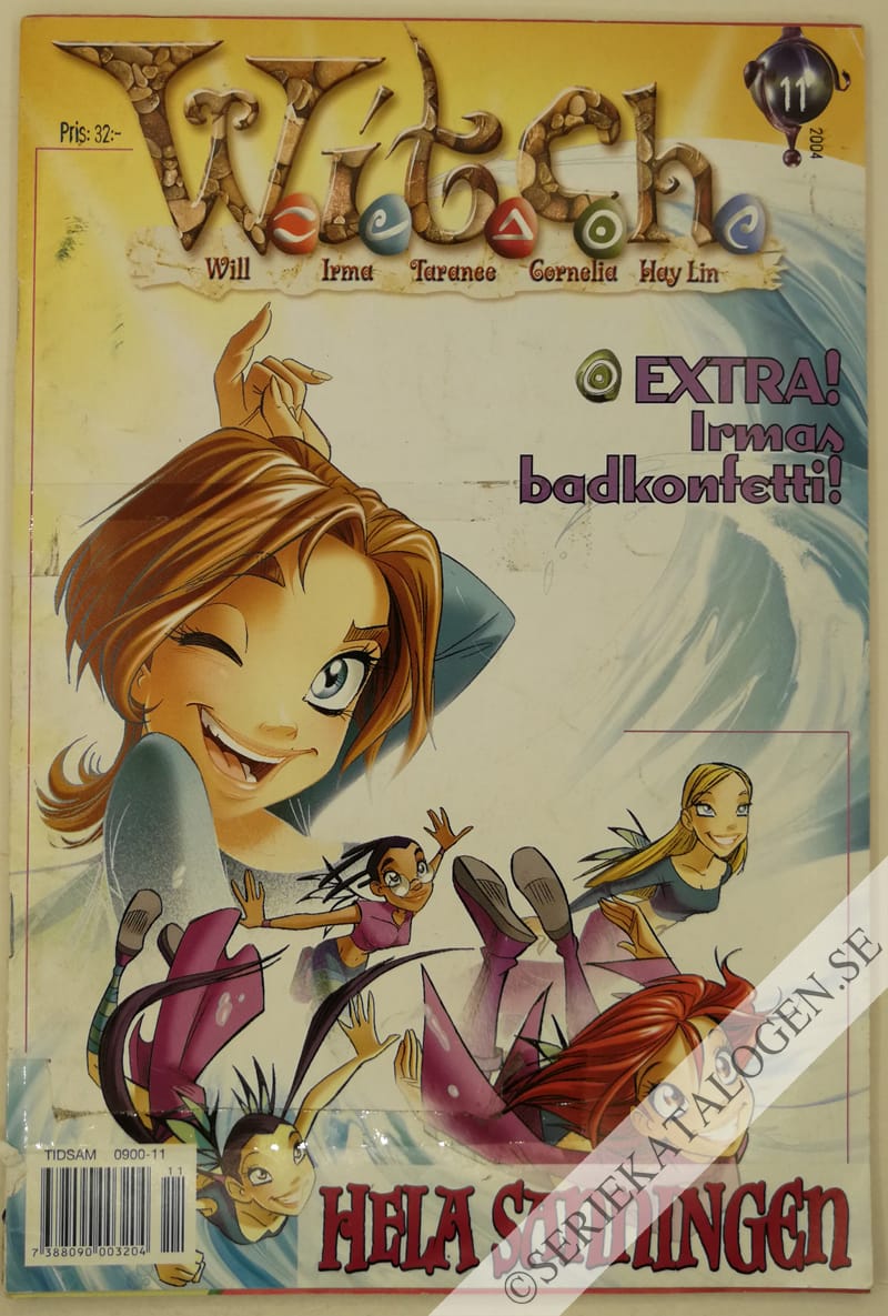 Framsida på W.i.t.c.h. #11 - Hela sanningen (2004)
