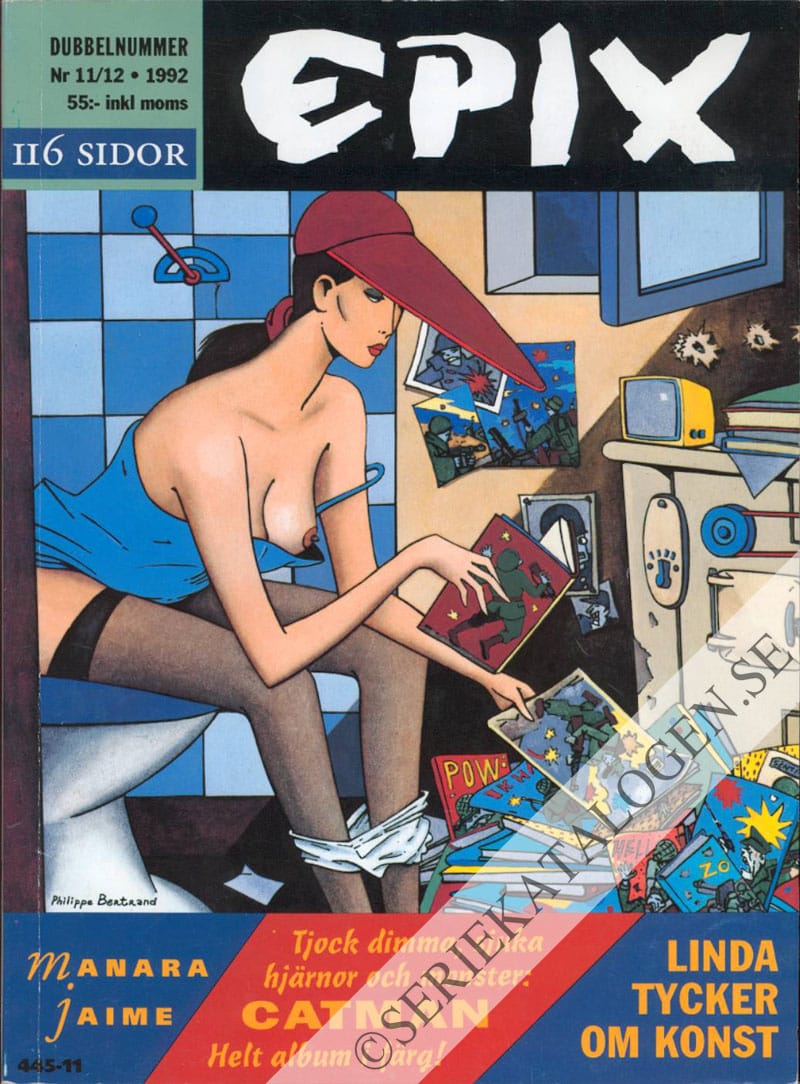Framsida på Epix #11-12 (1992)