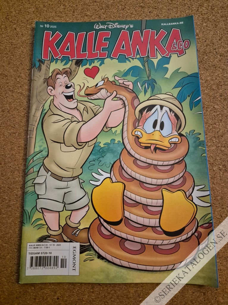 Framsida på Kalle Anka & C:o #10 (2025)