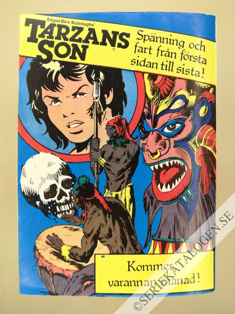 Baksida på Dödsdömt uppdrag (1985)