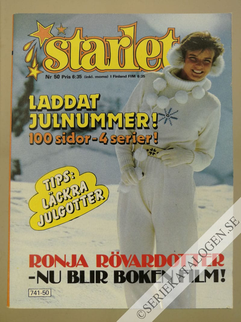 Framsida på Starlet #50 (1983)
