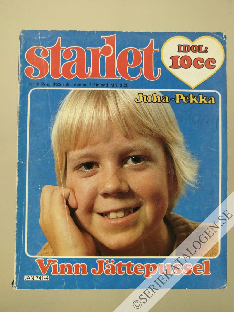 Framsida på Starlet #4 (1979)