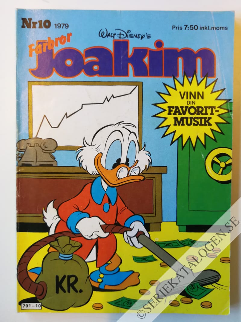 Framsida på Joakim #10 (1979)