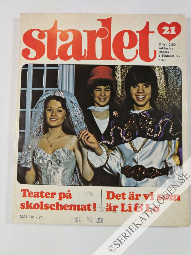 Framsida på Starlet #21 (1975)
