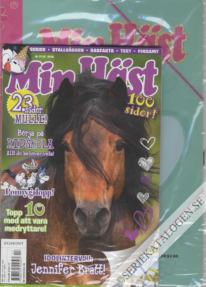 Framsida på Min häst #17-18 (2018)