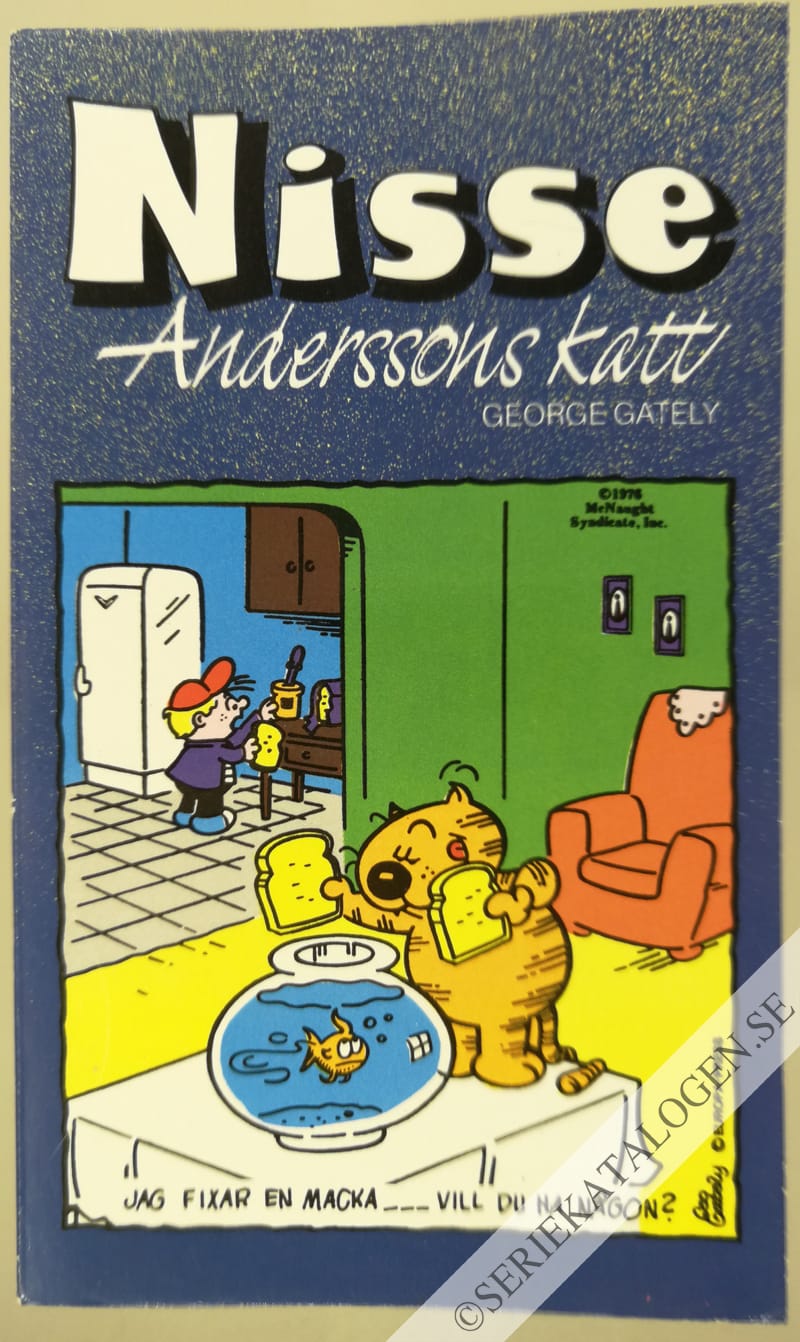 Framsida på Nisse - Anderssons katt #2 (1986)