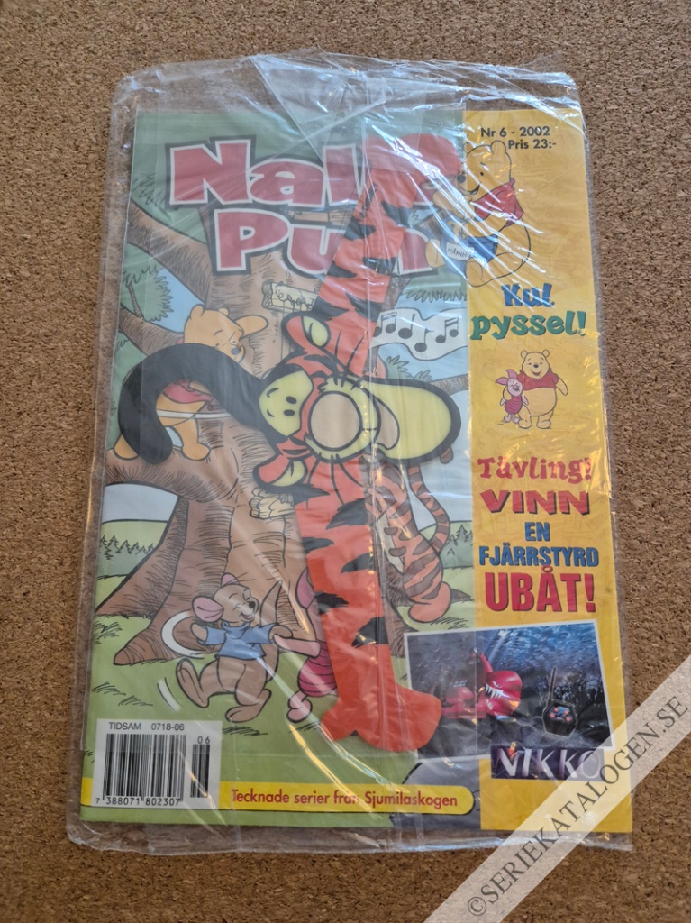 Framsida på Nalle Puh #6 (2002)