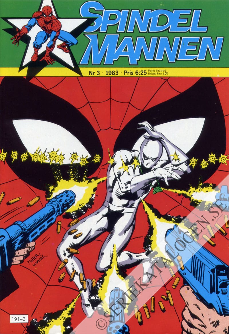 Framsida på Spindelmannen #3 (1983)
