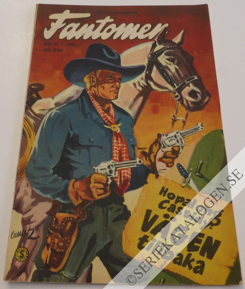 Framsida på Fantomen #11 (1952)