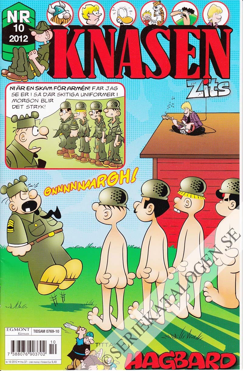 Framsida på Knasen #10 (2012)