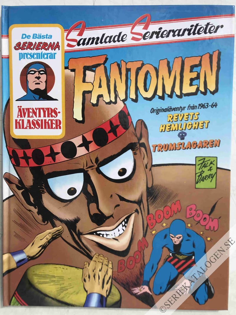 Framsida på Samlade Serierariteter Fantomen 1963-64 (1987)