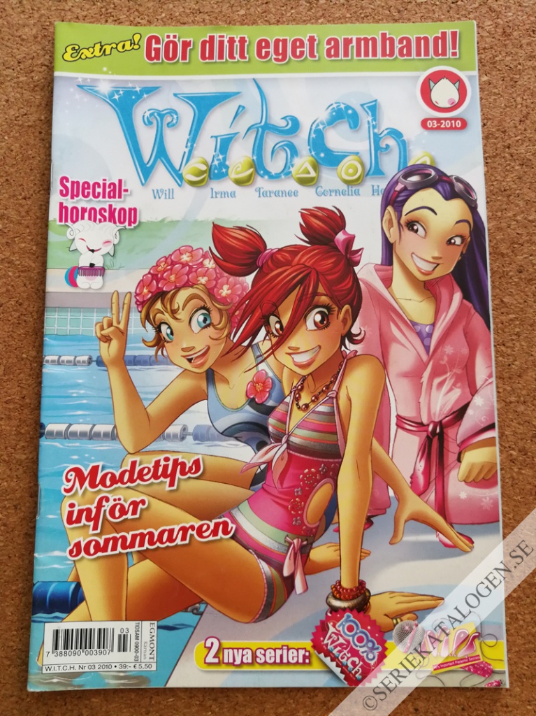 Framsida på W.i.t.c.h. #3 (2010)