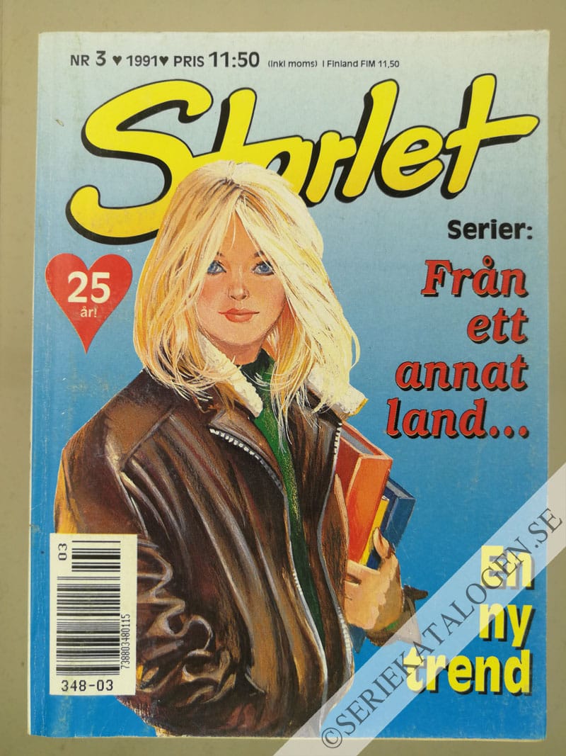 Framsida på Starlet #3 (1991)