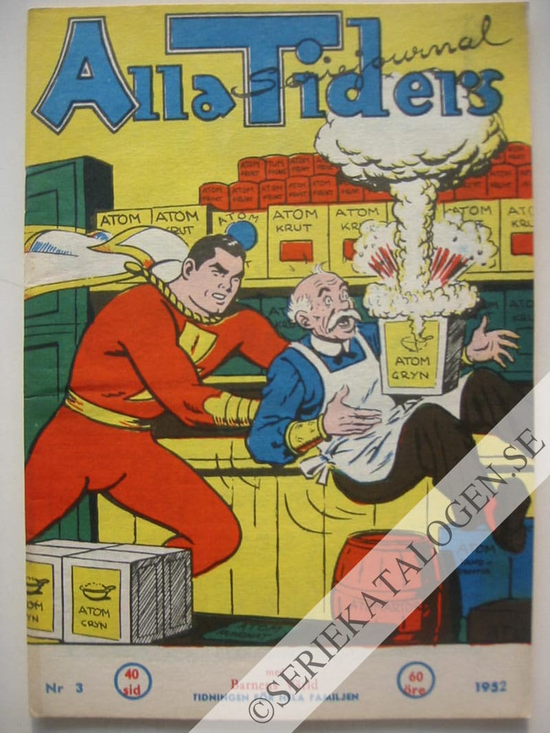 Framsida på Alla tiders seriejournal #3 (1952)